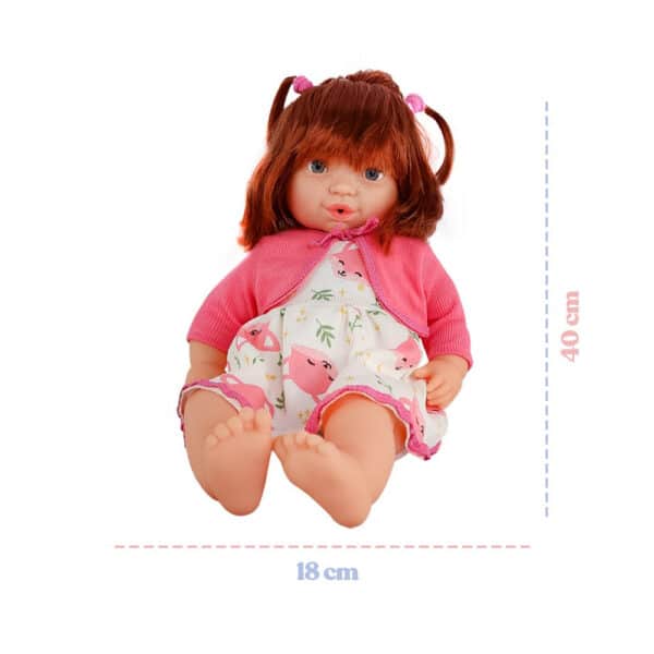 Boneca Babycinos Ruiva Com Acessórios - Image 5