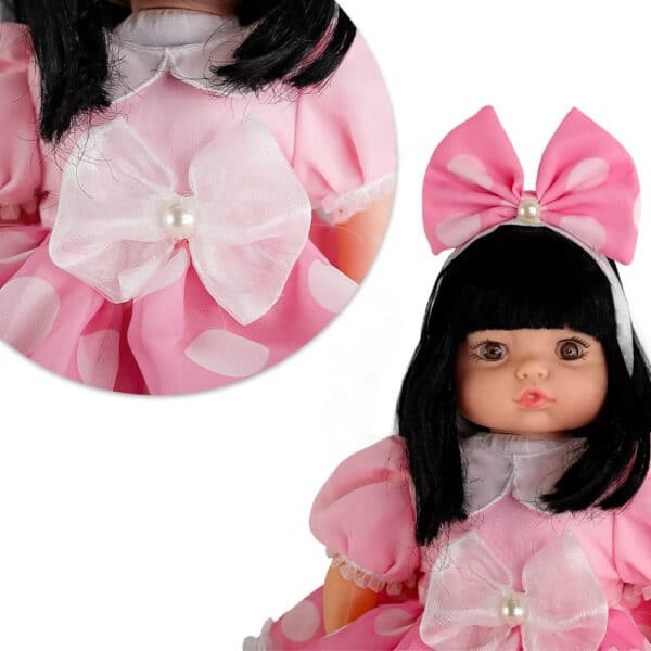 Boneca Addara Pink Poá - Image 5