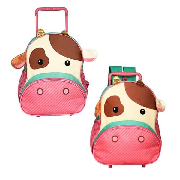 Mochila de Rodinha Infantil - Vaca - Image 6