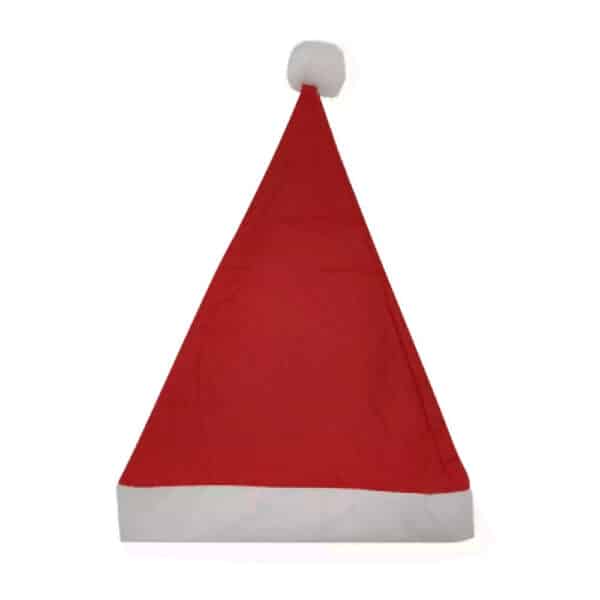 Roupa de Papai Noel de Feltro Tamanho Único com Blusão, Calça, Gorro, Cinto e Barba - Image 2
