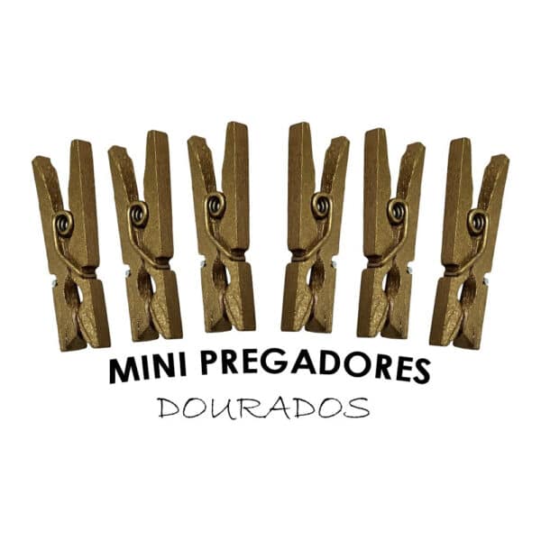 Kit 30 Mini Pregador Prendedor de Madeira para Fotos Artes - Image 4