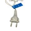 Varal LED Pisca-Pisca de 8 Metros com 8 Funções com 100 Bolinhas Branco Frio 220v - Image 5
