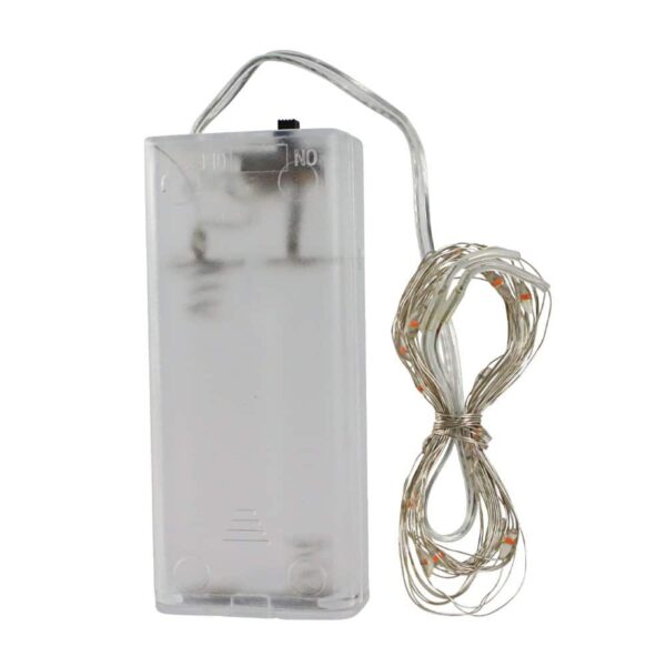 Fio de Fada Led Decoração Cordão Luz 2 Metros - Rosa - Image 3
