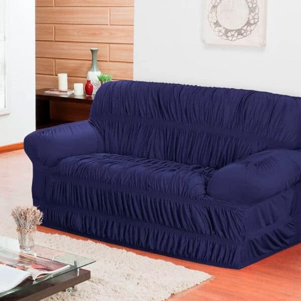 Capas para Sofá 2 e 3 Lugares Malha Gel - AZUL - Image 4