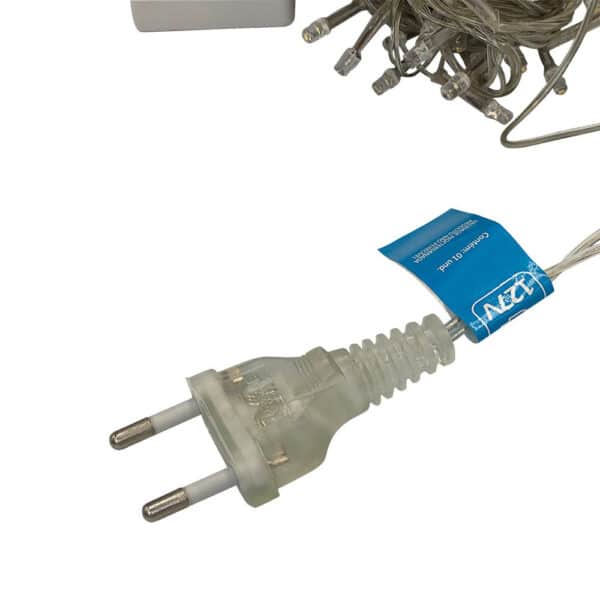 Pisca Pisca com 100 LEDs de 9 Metros com 8 Funções - 127v Branco Frio - Image 2
