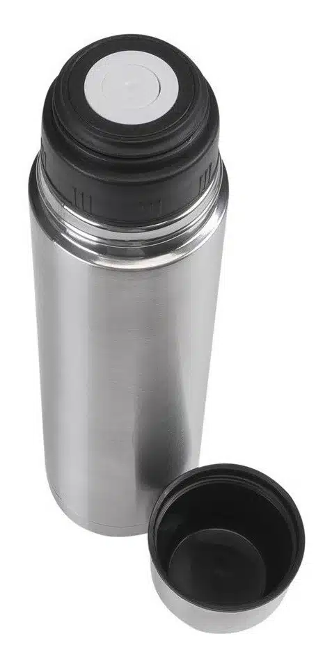 Garrafa Térmica Aço Inox 1 Litro Agua Quente e Gelada - Image 3