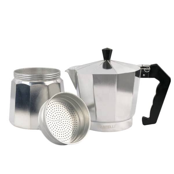 Cafeteira Italiana Moka Express Faz 6 Xícaras Café Alumínio - Image 2