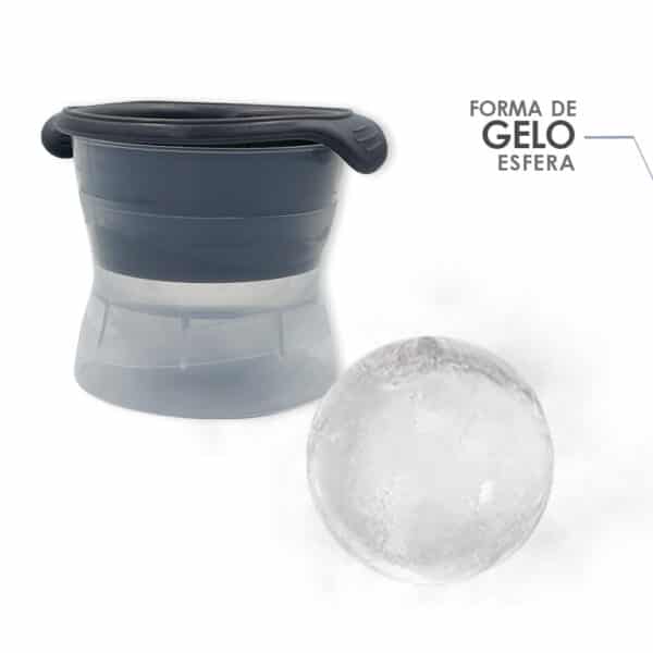 Forma De Gelo Esfera Silicone Grande Bola Redonda Bar Whisky - Image 3
