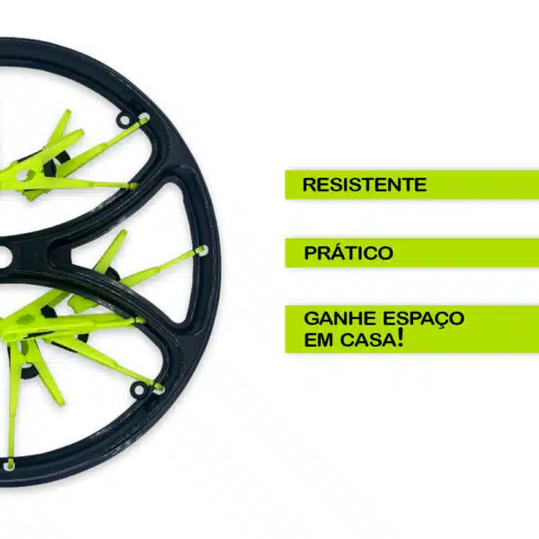 Varal Roupas Íntimas 12 Prendedores Meias Calcinhas - Image 4