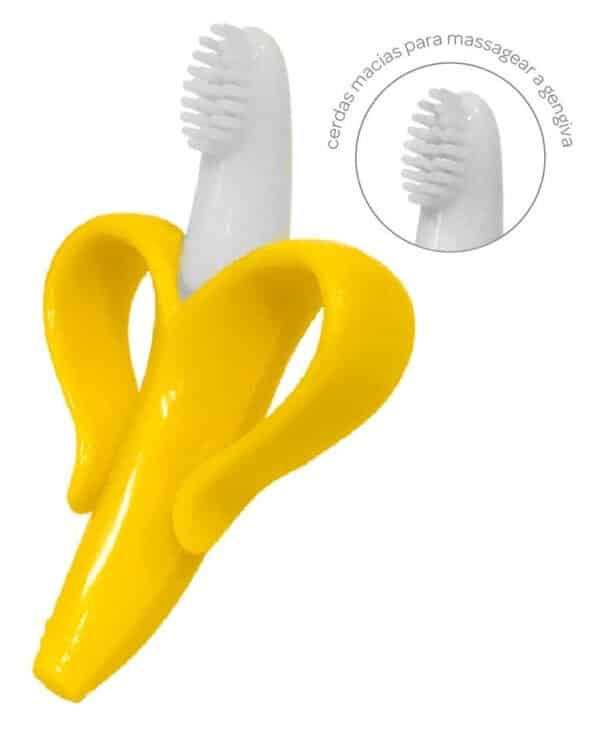 Massageador de Gengiva Bananinha Escovinha Bebe - Image 2