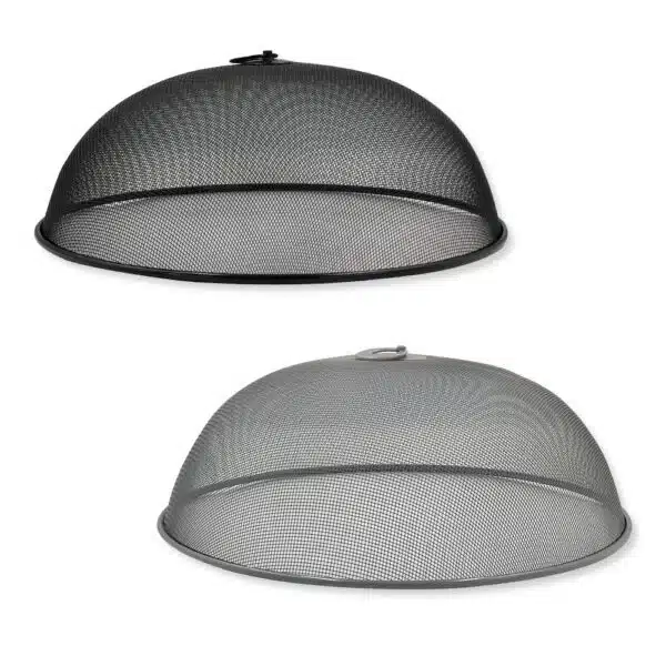 Tela Protetora Para Alimentos Metal Redonda 35cm Diâmetro