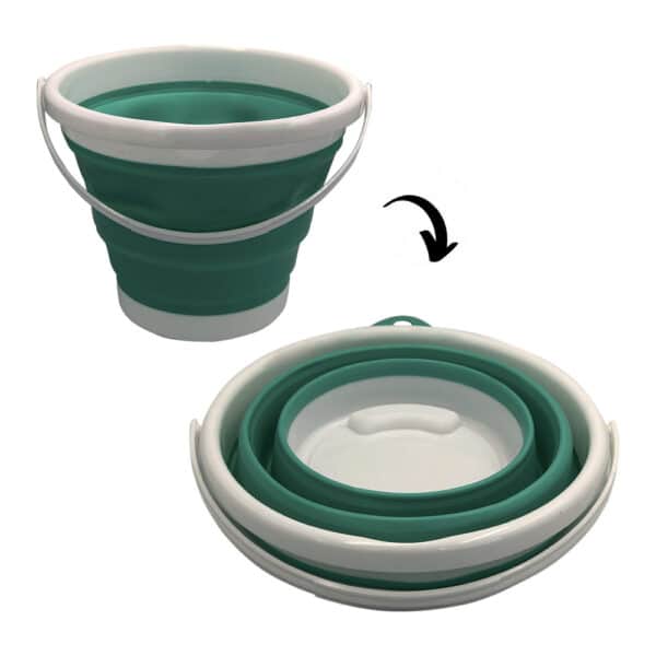 Balde Retratil de Silicone 10 Litros - Cor Sortida - Image 2