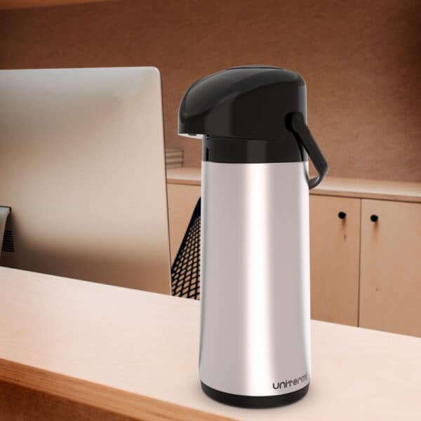 Garrafa Térmica Verona Pressão 1l Inox - Image 2
