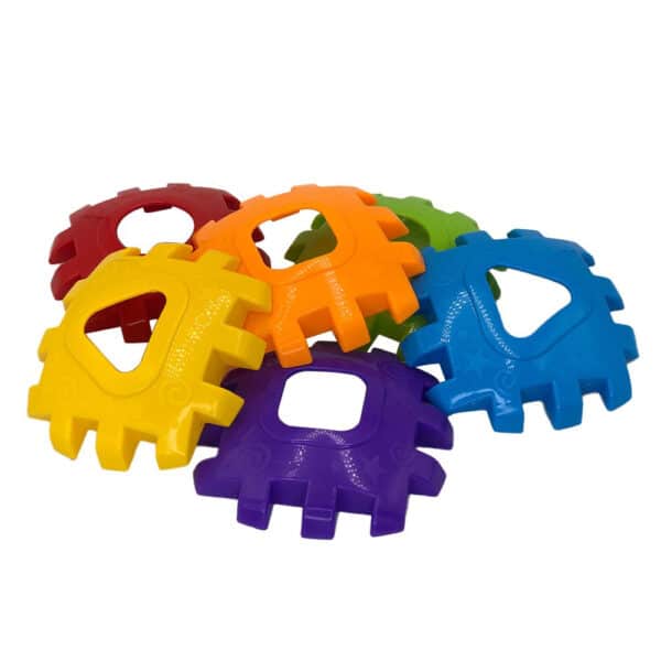 Cubo Didático Monta e Desmonta com 3 Peças de Encaixar - Colorido - Image 2