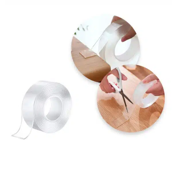 Fita Dupla Face Extra Forte Transparente 18mm X 2 Mts - Image 2