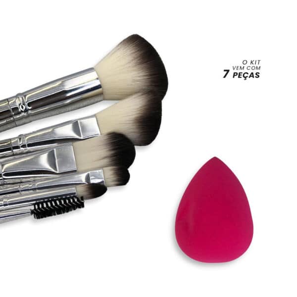Kit Profissional De Pinceis Para Maquiagem - Image 4