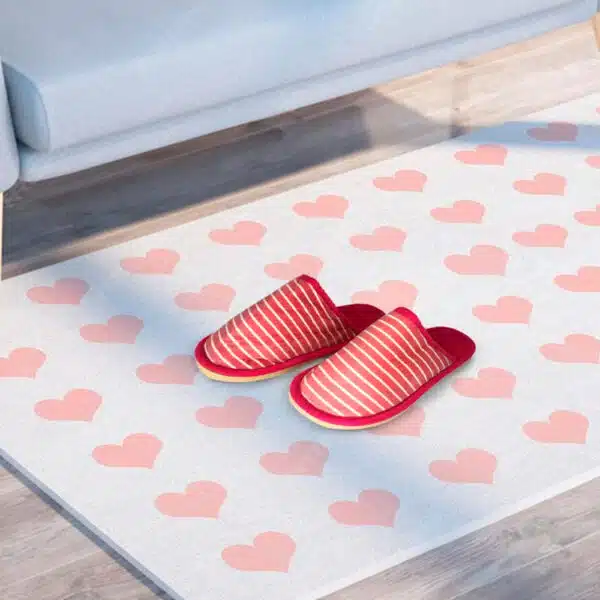 Pantufa Feminina com Listras Pink 40/41 - Image 5