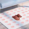 Pantufa Feminina com Listras Rosa 36/37 - Image 5