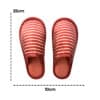 Pantufa Feminina com Listras Rosa 38/39 - Image 6