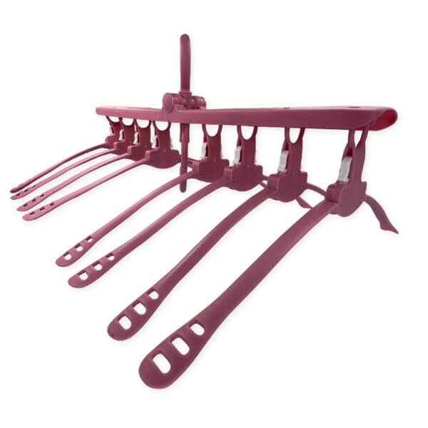 Mini Varal Multiuso Retrátil 8 Cabides Camisas