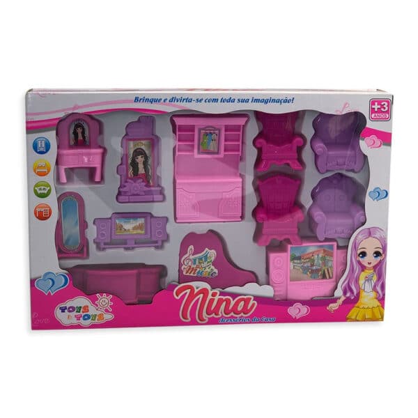Kit de Acessórios para Casa da Nina com 12 Unidades - Image 2
