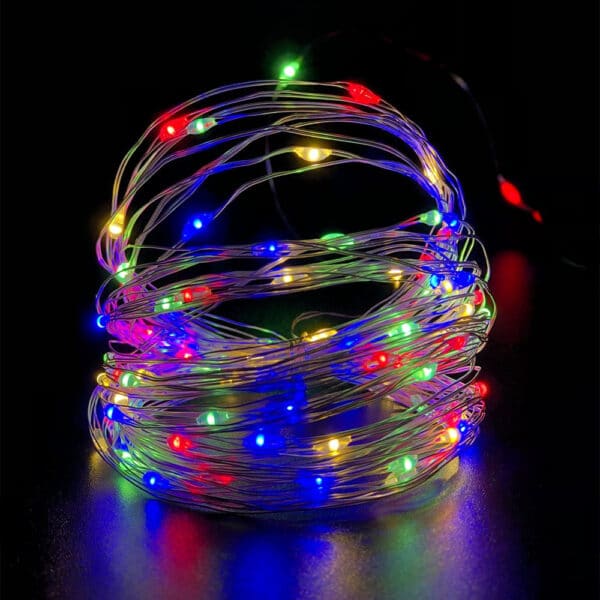 Fio De Fada Led Decoração Cordão De Luz 2mts - Colorido - Image 5
