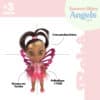 Boneca Shiny Angels 3 em 1 Sereia Fada e Bailarina - Image 6