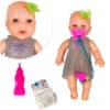 Boneca Babidu Faz Xixi na Fralda Quando Bebe Água e Acessórios - Image 5