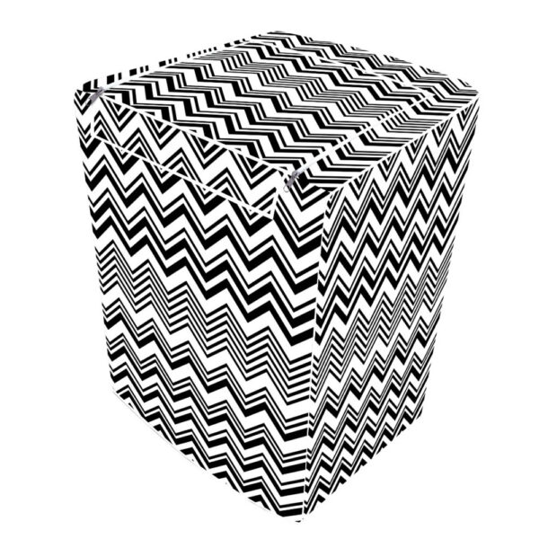 Capa Máquina de Lavar Com Abertura Superior c/ Zíper Zig Zag P