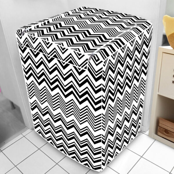 Capa Máquina de Lavar Com Abertura Superior c/ Zíper Zig Zag P - Image 2