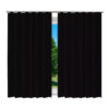 Cortina Blackout Preto - 280x280cm - c/ alça p/ varão