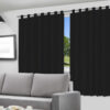 Cortina Blackout Preto - 280x280cm - c/ alça p/ varão - Image 3