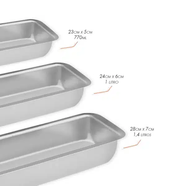 Conjunto de Formas para Pães 3 Peças - Image 3