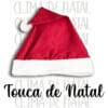 Gorro Touca De Papai Noel Linha Luxo Cetim - Image 2