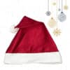 Gorro Touca De Papai Noel Linha Luxo Cetim - Image 3