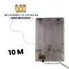 Fio De Fada Led Decoração Cordão De Luz 10mts - Branco Quente - Image 5