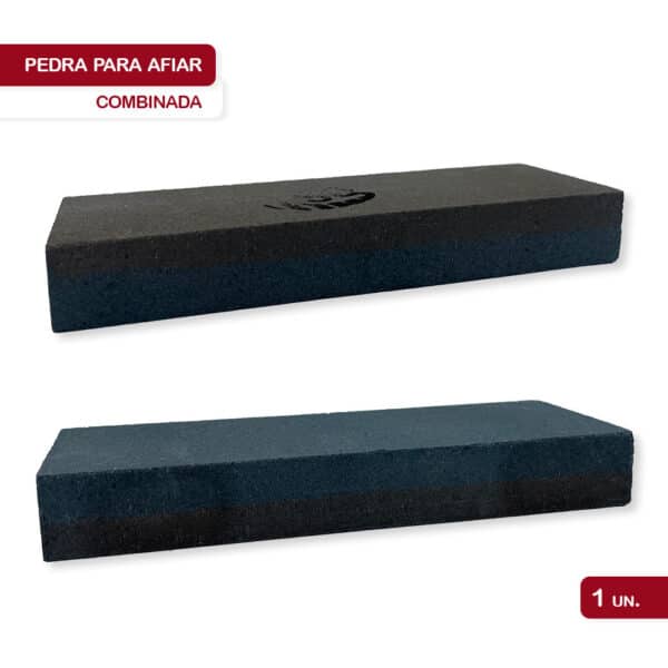 Pedra Amolar Afiar Faca Canivete Dupla Face Profissional 20cm - Image 3