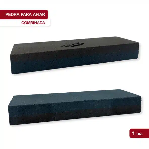 Pedra Amolar Afiar Faca Canivete Dupla Face Profissional 20cm - Image 3