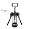 Saca Rolhas Abridor de Garrafas Metal Inox Grande - Image 2