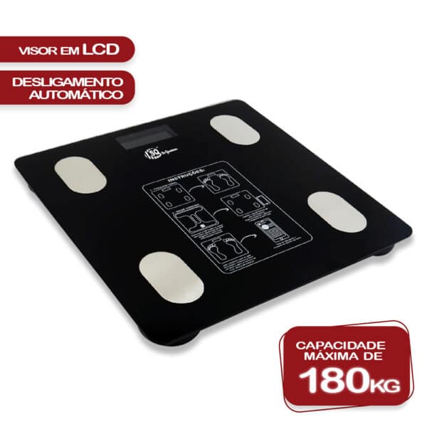 Balança Digital Corporal Bioimpedancia Aplicativo Bluetooth - Image 6