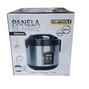 Panela de Arroz Elétrica 1 Litro 220V - Preta