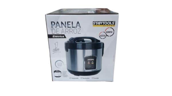 Panela de Arroz Elétrica 1 Litro 220V - Preta