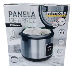 Panela de Arroz Elétrica 1 Litro 127V - Preta