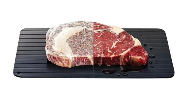 Tábua Para Descongelar Alimentos - Preta