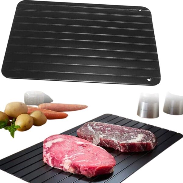 Tábua Para Descongelar Alimentos - Preta - Image 4