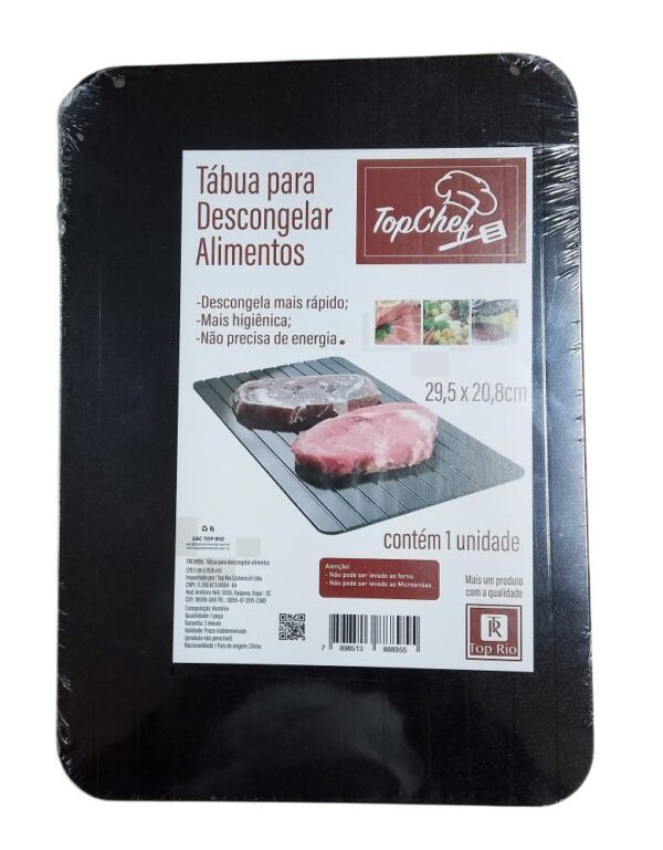Tábua Para Descongelar Alimentos - Preta - Image 6
