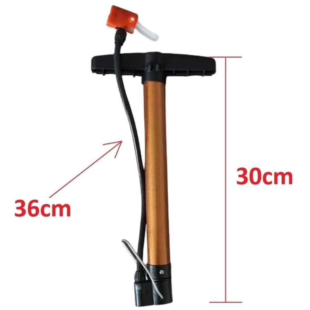 Bomba De Ar Encher Pneu Bike Bicicleta Moto Bola Balão Forte - Sortido - Image 3