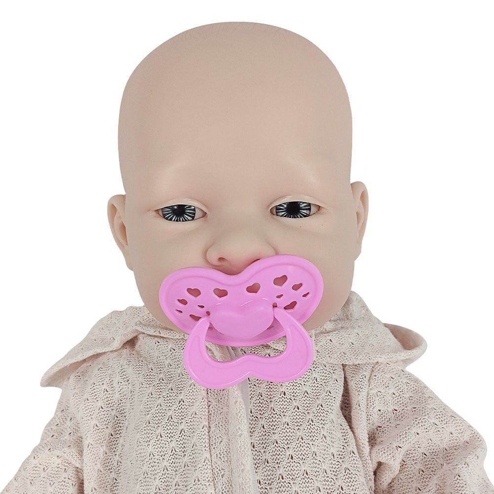 Boneca Bebê Reborn Anjo Com Macacão e Acessórios - Image 4