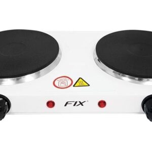Fogão Portátil Elétrico 2 Bocas - 2.000 Watts - 220v