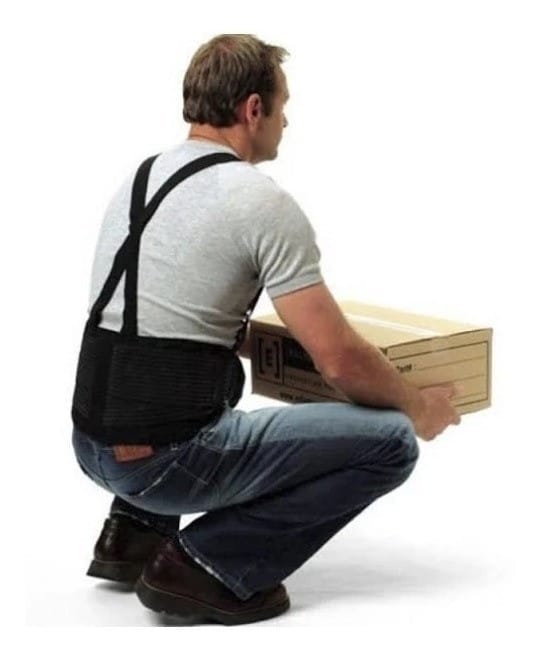 Cinta Ergonômica Reforçada Proteção Da Coluna Abdominal - Image 5